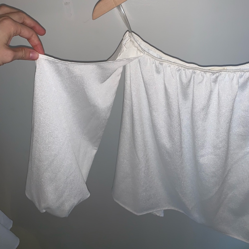 White off the shoulder blouse